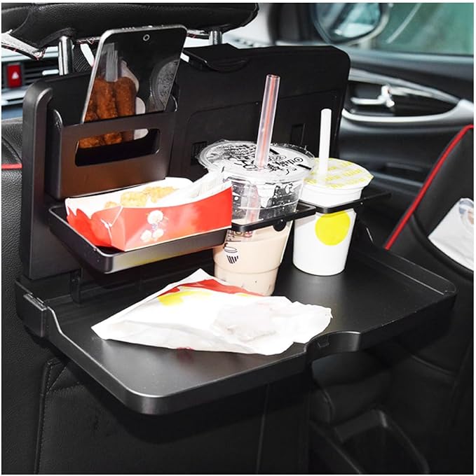 Car Back Seat Folding Table – Your Travel Companion (+Free Gift Included)