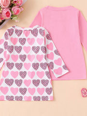 Children's 2 Piece Long Sleeve T-Shirt Set