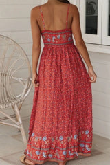 Printed Maxi Cami Dress