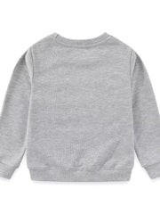 Children's Woodland Friends Embroidered Crewneck Sweatshirt
