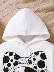 Children's Graphic Long Sleeve Hoodie and Pant Set