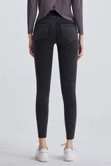 High Waist Cropped Jeans