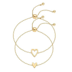 Harmonia Hearts Bracelet | Elegant Design, Adjustable Premium Alloy
