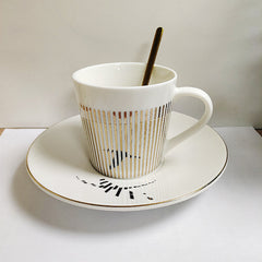 Mira Coffee Mug | Dynamic Moving Reflection, High-Quality Ceramic, 350ml