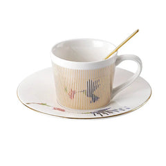 Mira Coffee Mug | Dynamic Moving Reflection, High-Quality Ceramic, 350ml