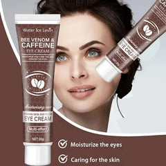 Natural Caffeine Intensive Moisturizing and Firming Eye Cream 20g, for Puffiness and Dark Circles Use It to Lift the Eye Area, Reduce Wrinkles and Signs of Aging, and Achieve a Light Beige, Relaxed Look.
