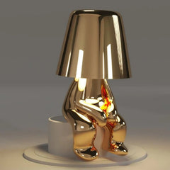 RayDude Artistic Lamp | Dimmable, Rechargeable Resin Design