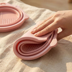 Makeup Brush Cleaner Bowl Set Gentle Clean No Hurt Bristles Wet Dry Powder Puff Cleaning Beauty Tools