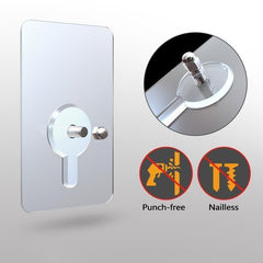 Sena Wall Hooks | Self-Adhesive, Heavy-Duty Coat Hooks for Wall, Key Hooks