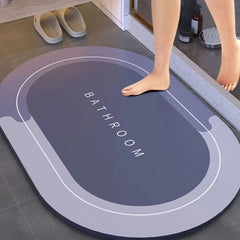 Supa Bath Mat | Super Absorbent Microfiber, Non-Slip