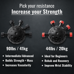 Triton Forearm Trainer | Adjustable Resistance, Ergonomic Grip