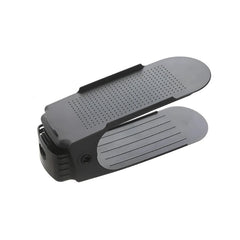 Adjustable, space-saving shoe organizer