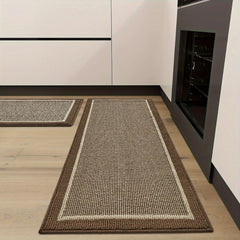 Anti-Fatigue Kitchen Mat with Textured Surface – Cushioned Kitchen Floor Mat for Comfort and Style