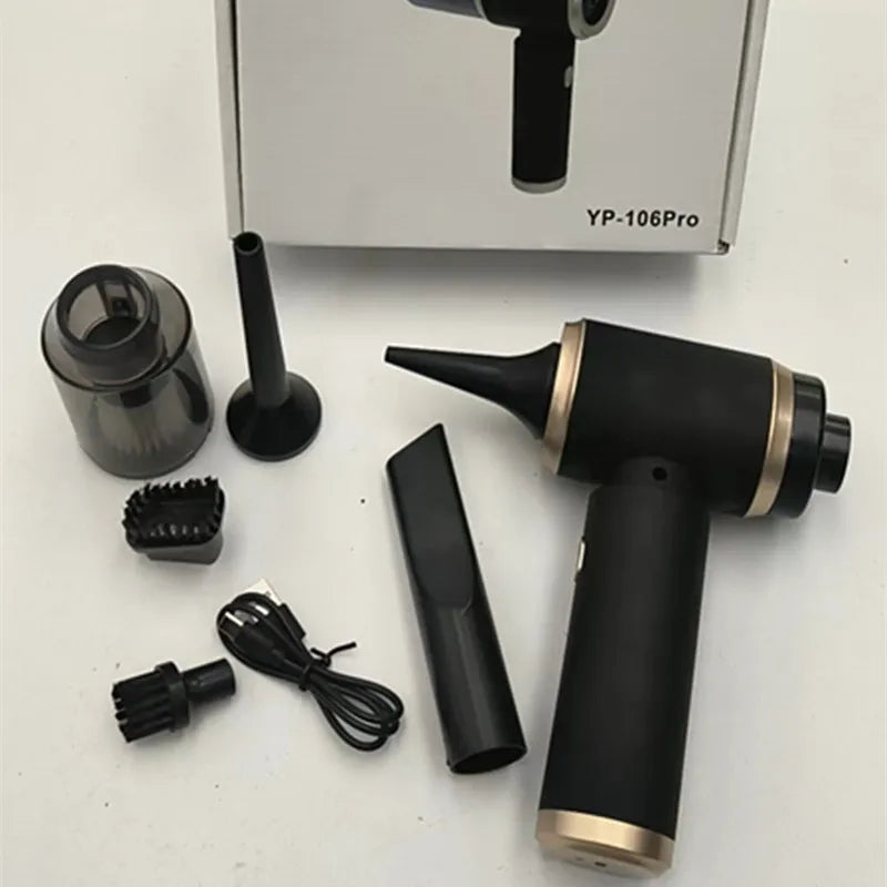CleanJet™ Wireless 2-in-1 Car Vacuum & Air Blower Pro
