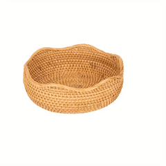 Bamboo Fruit Basket – Eco-Friendly Storage for Fresh Produce – Stylish Kitchen Organizer