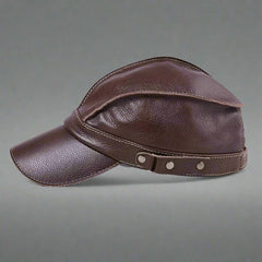 "Barrington" Genuine Leather Hat
