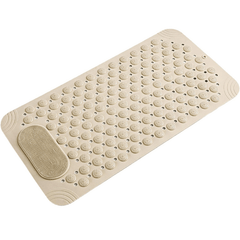 Bath Mat with Non-Slip High-Traction Design | Enhanced Safety for Bathroom Use