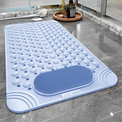 Bath Mat with Non-Slip High-Traction Design | Enhanced Safety for Bathroom Use
