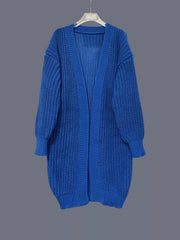 Chunky Knit Open Front Cardigan