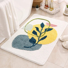CloudSoft Bath Rug – Ultra-Soft Organic Microfiber Bathroom Mat with Non-Slip Backing