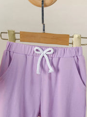 Children's Flower Long Sleeve Top and Pants Set