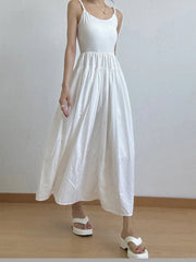 Casual Scoop Neck Cami Dress