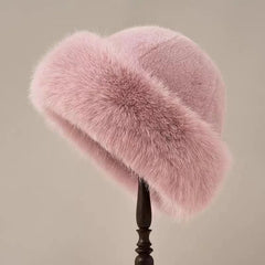 Elena Women's Fur Hat | Plush Vintage-Inspired Design for Winter