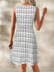 Round Neck Sleeveless Dress