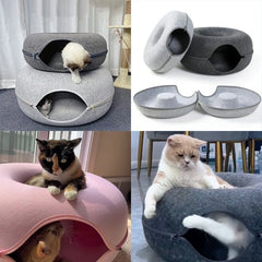 Felynn — Durable Felt Cat Tunnel and Cozy Resting Spot