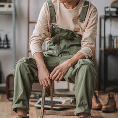 Fitz Men's Work Overalls | Super Durable, Reinforced Material