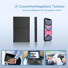 FlexType Mini Bluetooth Keyboard Portable Power Typing
