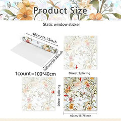 uexim Floral Privacy Film