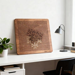 GeoPuzzle™ wooden puzzle