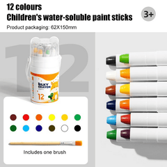 Grove Jumbo Crayons | Easy-Hold Non-Toxic Coloring Set for Toddlers