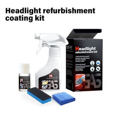 Headlight Restoration — One Spray Renewal, Instantly Restoring Driving Confidence and Safety Shield