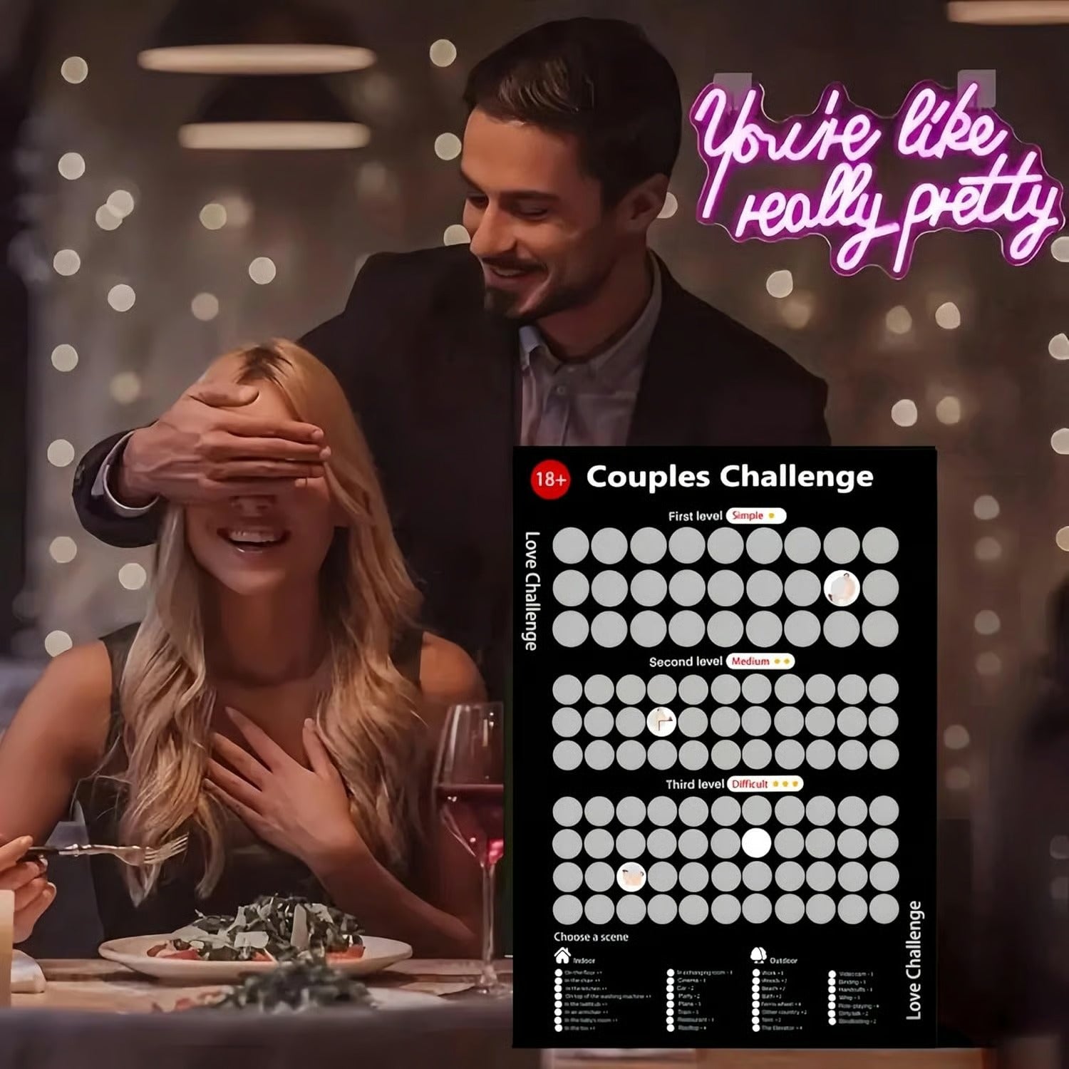 Love Games Date Night Poster
