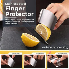 Kitchen Tool Aid Stainless Finger Guard