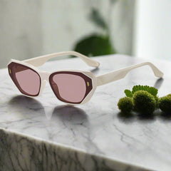 Lara Women's Cat-Eye Sunglasses | High-Density Acetate