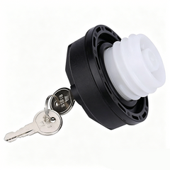 Locking Fuel Tank Cap | Black Keyed Plastic Seal