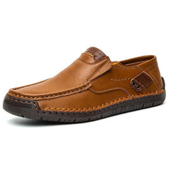 Marlo Leather Slip-On Shoes | Padded Insole, Easy Everyday Wear