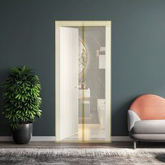 Mira Magnetic Mesh Door Screen | Auto-Close Bug Barrier for Easy Walk-Through Entry