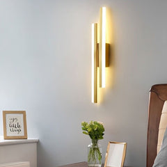 Modern LED Wall Sconce Light Fixture – Acrylic and Metal Design for Ambient Illumination
