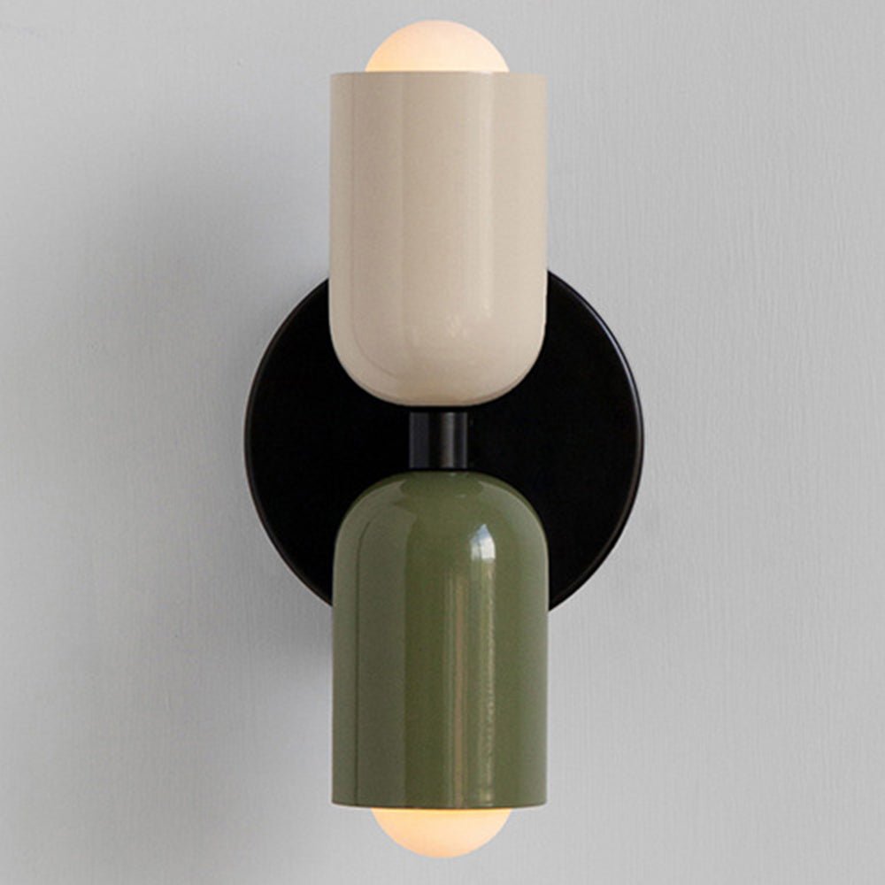 Modern Vintage Double-Head Wall Light for Stylish Utility Room Illumination