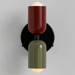 Modern Vintage Double-Head Wall Light for Stylish Utility Room Illumination
