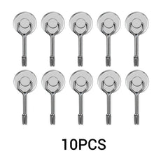 PivotHold Magnetic Hooks | 24.2 lb Capacity | 360° Swivel 4-Pack