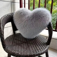 Plush Heart-Shaped Pillow for Ultimate Comfort – Soft and Stylish Home Decor