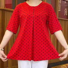 Pin-Dot Polyester Shirt | Regular Fit Casual-To-Formal Top
