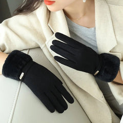 Rosa Women's Ski Gloves | Soft Fleece Lining, Warm Winter Handwear