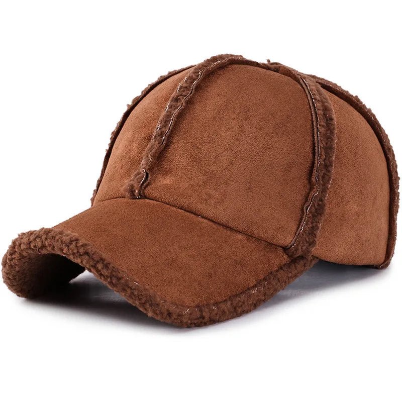 Sleek Baseball Cap | Suede-Like Exterior, Adjustable Fit