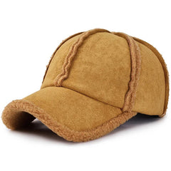 Sleek Baseball Cap | Suede-Like Exterior, Adjustable Fit